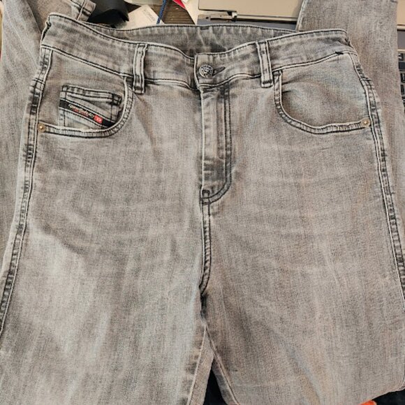 Diesel Women's High Rise Jeans - Black - Picture 5 of 6